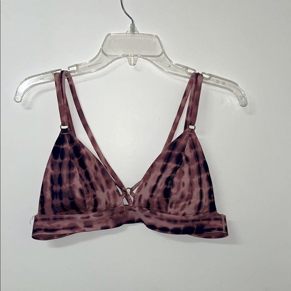 Purple Tie Dye Festival/Concert Wear Bralette